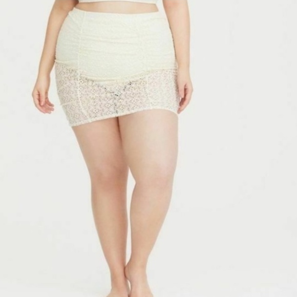 torrid crochet swim bottom
